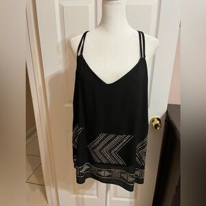 (19) Stoosh Black Embellished Women's Top